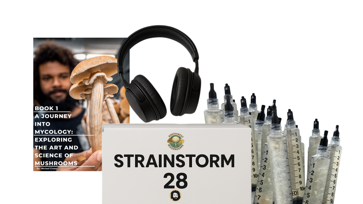 Strainstorm 28 — 28‑Strain Liquid Culture Library (+ Audio & e‑Book)