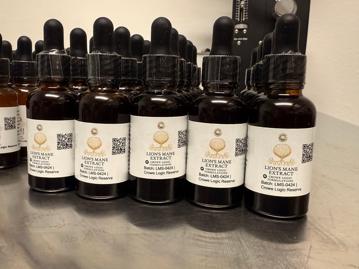 Lion’s Mane Dual-Extract Tincture – Brain & Nerve Support