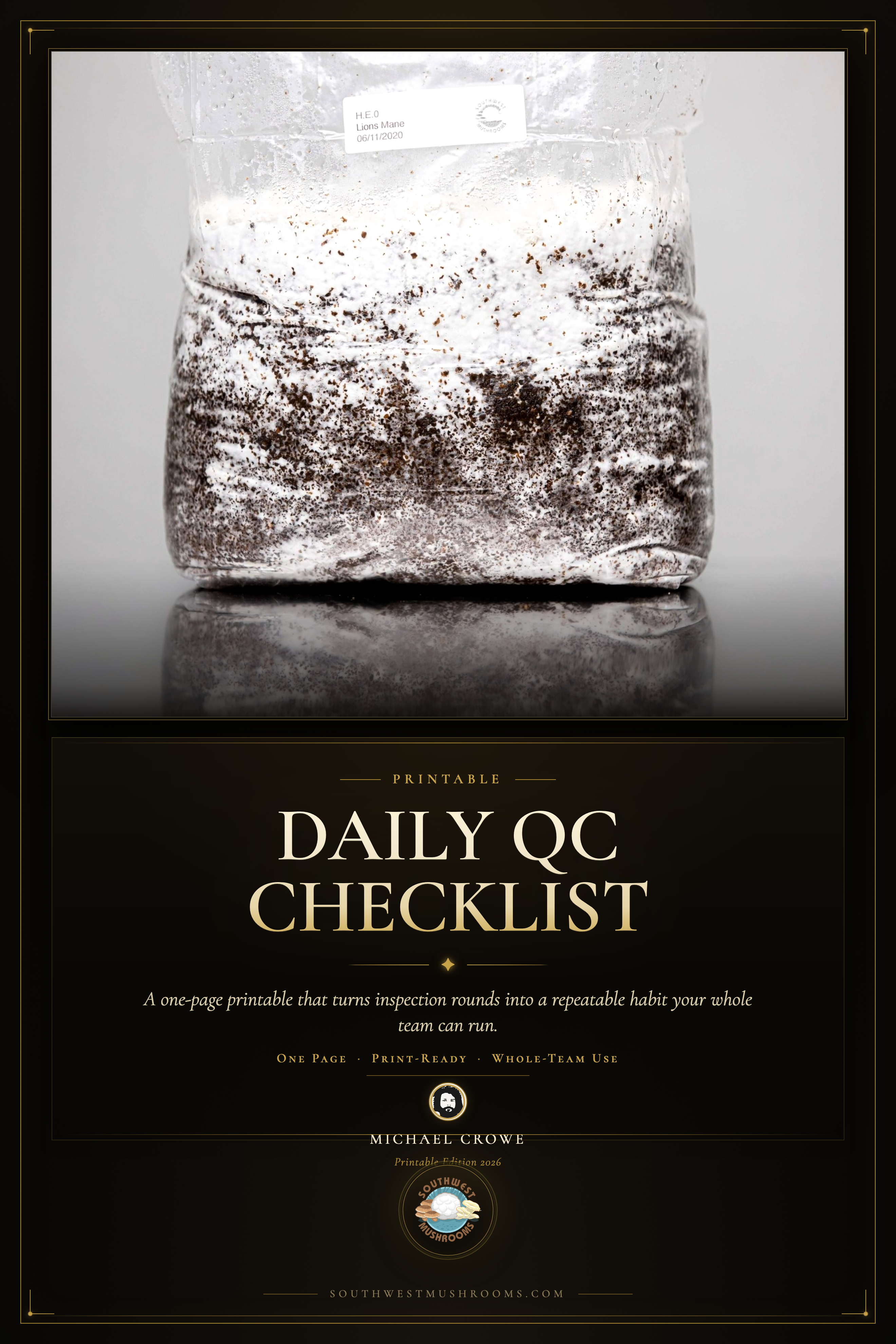 Daily QC — Southwest Mushrooms editorial cover